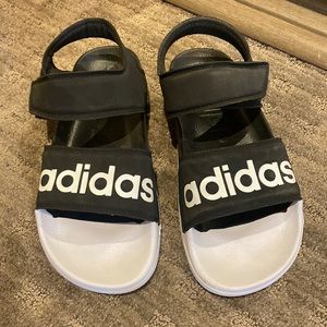 Black adidas Velcro Sandal